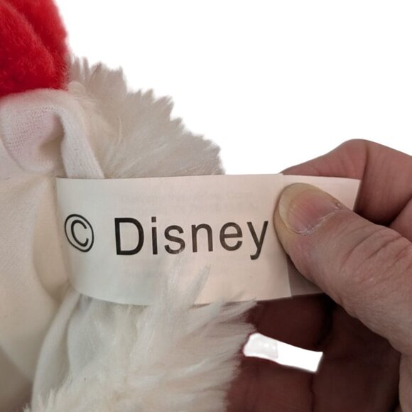 Disney Minnie Mouse Plush Christmas Stocking Red with Bells 16" by Gemmy - Picture 4 of 6